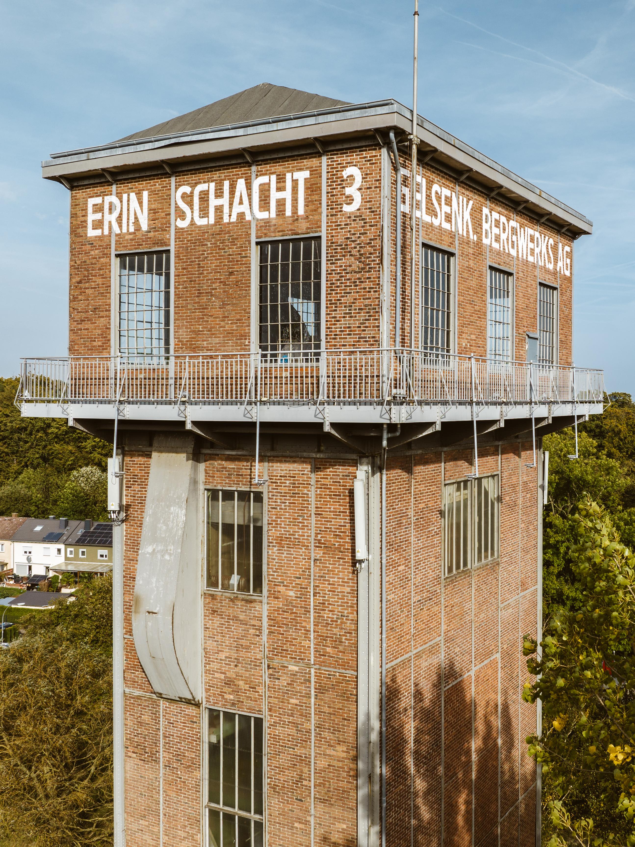 Hammerkopfturm vom Erin Schacht 3 auf Schwerin
