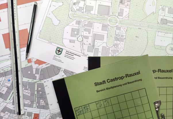 Pl&auml;ne von Grundst&uuml;cken