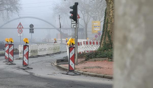 Altstadtring Baustelle