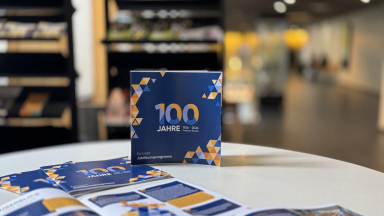 Konzept 100 Jahre Castrop-Rauxel am Leseplatz im Rathaus