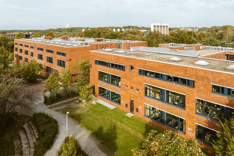 Luftbild der Willy-Brandt-Gesamtschule